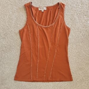 Lilla P Terracotta Tank Top